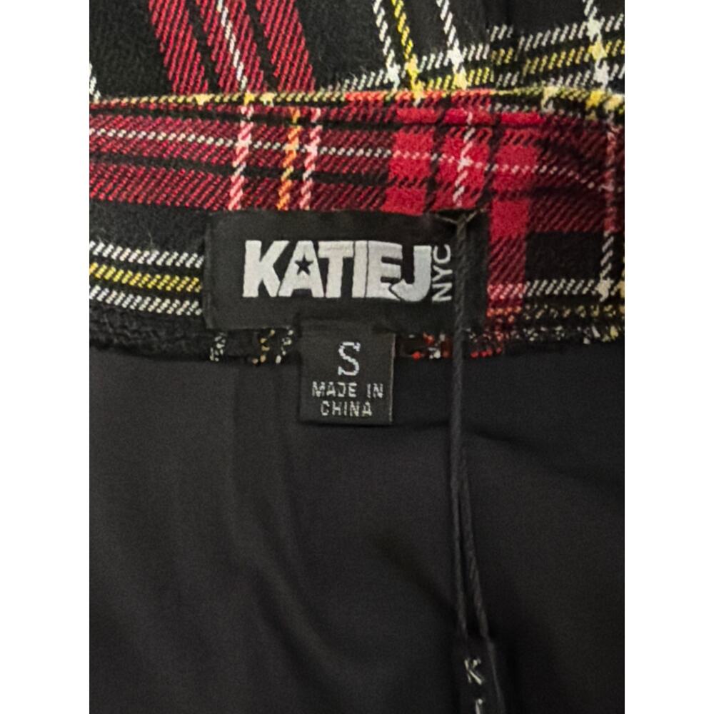 KatieJNYC Axel Mini Skirt Plaid Pleated Tween (Junior) Girls Small NEW - Picture 6 of 9